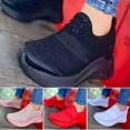 thumbnail image 2 of Chaussures en Mesh pour Femmes Chaussures Décontractées à Enfiler Baskets Respirantes Simples et à la Mode, 2 of 6