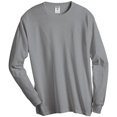 thumbnail image 1 of Jerzees T-Shirt à Manches Longues pour Hommes DRI-POWER Active, L, Oxford, 1 of 1
