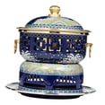 thumbnail image 3 of Elodie Shabu Hot Pot Chinese Hot Pot Old Beijing Hot Pot Portable Cooking Pot Practical B, 3 of 8