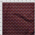 thumbnail image 3 of oneOone Viscose Jersey Fabric Leaves & Floral Block Printed Craft Fabric BTY 60 Inch Wide, 3 of 4