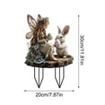 thumbnail image 1 of Garden Stake Easter Decoration Easter Garden Rabbits Decoration Easter Decoration Outdoor Vintage For Outdoor Spring Easter Bunny Outdoor Garden Signs Easter, 1 of 5