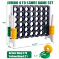 thumbnail image 2 of Patiojoy Ensemble de Jeu Géant Jumbo 4-to-Score Ensemble de Jeu Géant 4 d'Affilée, 2 of 7