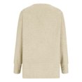thumbnail image 5 of Cardigans pour Femmes Femmes Dames Uni Ouvert Doux Épais Poche Manches Longues Manteau Vêtement d'Extérieur Cardigan en Liquidation, 5 of 5