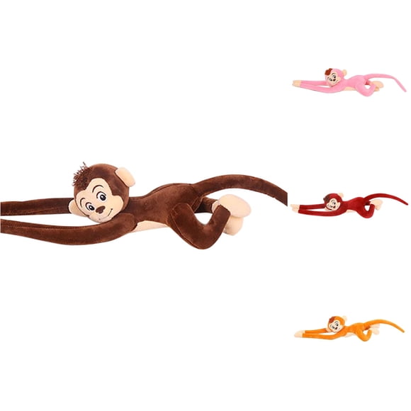 Adorable Long Monkey Toy Cute Little Stuffed Animal Cuddle Partner For Kids Adults Soft