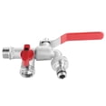 thumbnail image 4 of Domqga Brass Double Valve Tap, Double Valve Water Tap, For Home Garden, 4 of 8