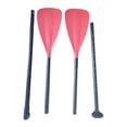 thumbnail image 2 of Almencla Kayak Paddle 4 Sections Detachable Boat Paddle for Surfing Canoeing Kayaking Red, 2 of 8