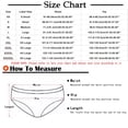 thumbnail image 2 of Plebaso Womens 5 Pack Cotton Panties Full Coverage Underwear High Waist Briefs (Regular & Plus Size), 2 of 2