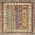 thumbnail image 1 of Ahgly Company Indoor Square Abstract Chestnut Red Abstract Area Rugs, 5' Square, 1 of 6