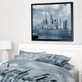 thumbnail image 5 of Design Art  Manhattan Panorama Noir Et Blanc  Sur Toile Encadrée, 5 of 5