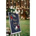 thumbnail image 4 of Darling Souvenir MADE WITH LOVE PersonalizedWelcomeSignFor Bridal Shower,Painted Roses,Bridal Shower Collection Great For Your Celebrations- 18x 12, 4 of 5
