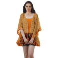 thumbnail image 1 of Moomaya Vêtements de Plage Imprimés pour Femmes Boléro à Franges Cache-Maillot Cardigan, 1 of 5