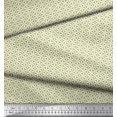 thumbnail image 3 of Soimoi Viscose Chiffon Fabric Geometric Small Print Fabric by The Yard 42 Inch Wide, 3 of 3