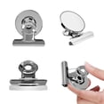 thumbnail image 3 of 16 Pack Magnetic Clips for Fridge, Heavy Duty Refrigerator Magnet Clips, Scratch Free Metal Magnetic Clips for Whiteboard, Fridge, Kitchen, Office, 3 of 18