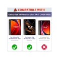 thumbnail image 2 of For Samsung Galaxy Tab S9 Ultra / S8 Ultra 14.6 inch Case with S Pen Holder Rugged Shockproof Protective Cover with Rotating Stand and & Shoulder Strap, Stylus Pen, 2 of 7
