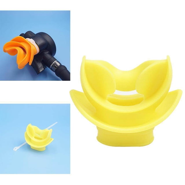 Embouchure pour Régulateurs de Plongée sous-Marine et Régulateur Embouchure Tuba Tubas Jaune