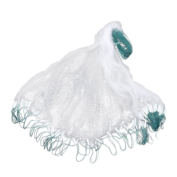 Filet de Pêche à une Couche Monofilament, Filet à Mailles avec Flotteur, Filet à Mailles pour l'Extérieur, Piège à Pêche (1 m x 25 m, 2979)