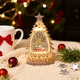 thumbnail image 5 of Aodebiao LED Christmas Tree Night Light Desktop Decor with Glass Cover Holiday Scene Layout Battery Powered Festive Glowing Home Office Decoration Gift, 5 of 5