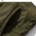 thumbnail image 5 of Cargo Work Pants for Men Mens Casual Pure Color Outdoors Pocket Beach Work Trouser Cargo Shorts Pant Mens Cargo Work Pants Cargo Work Shorts for Men Cargo Pants for Men with Pockets, 5 of 5