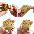 thumbnail image 3 of Decodeary 2 Chains, Cat Key Chains, Material, Soft Comfortable, Suitable Cat Dog ginger yellow, 3 of 6