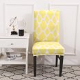 thumbnail image 2 of RisingPro Spandex Stretch Wedding Banquet Chair Cover Morocco Party Decor Dining Room Seat Cover, 2 of 7