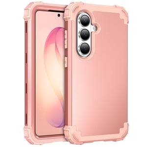 Pour Samsung Galaxy S26 Housse, Housse de protection de chute militaire robuste, anti-poussières robustes anti-choc Housse téléphonique dure pour Samsung Galaxy S26, Rosegold