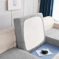 thumbnail image 4 of Housse de Coussin de Siège de Sofa Ajustée Protection Fibre Peluche Salon, 4 of 4