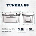 thumbnail image 2 of YETI Tundra 65 Cooler, White, 2 of 5
