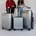 thumbnail image 2 of AIR CANADA Milan – Ensemble de 3 Valises Rigides, Léger, Valise Rigide Extensible avec Roues Pivotantes pour le Voyage. Valises de 28 Pouces et 24 Pouces Grandes et Bagage de Cabine, 2 of 9