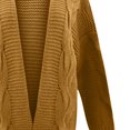thumbnail image 5 of Simua Cardigans pour Femmes Surdimensionnés, Épais, à devant Ouvert, Chandails en Tricot Torsadé, Manches Longues, Cardigans, Manteaux d'Extérieur, 5 of 5