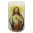 thumbnail image 4 of Mainstays 5" Unscented LED Wax Pillar Candle - Sacred Heart, 4 of 5
