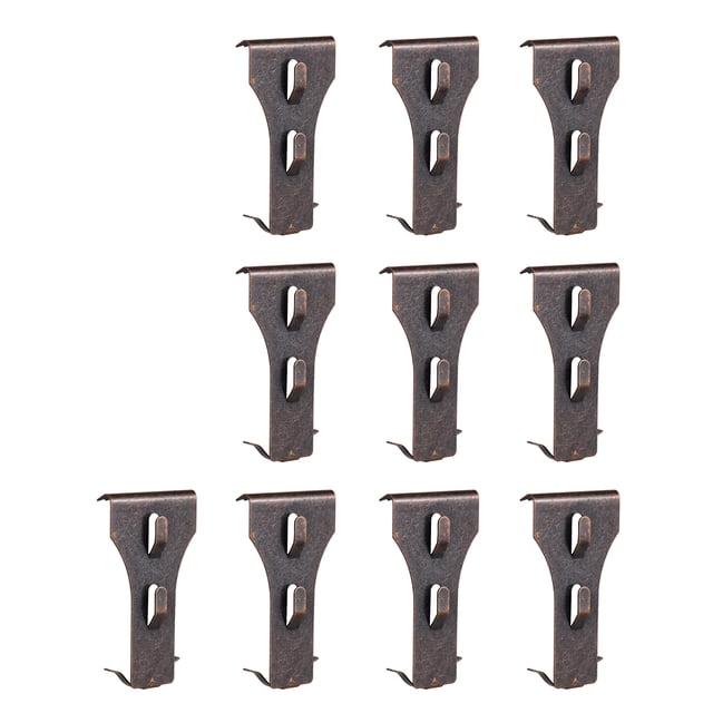 FlyFlise 10 PCS Brick Hook Clip Outdoor Hanging Hooks for