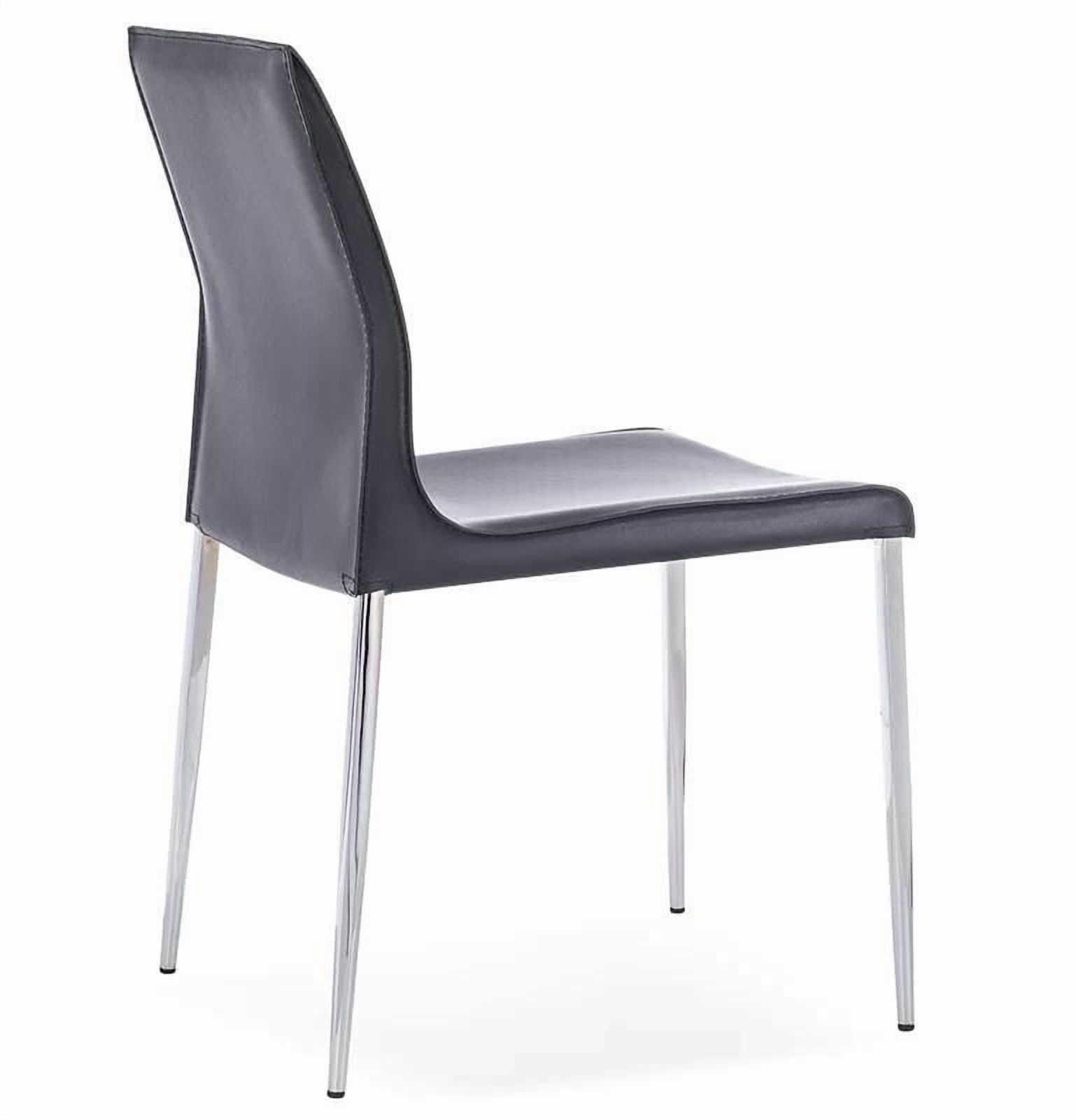 Chaise noire Diana de Plata Décor Import
