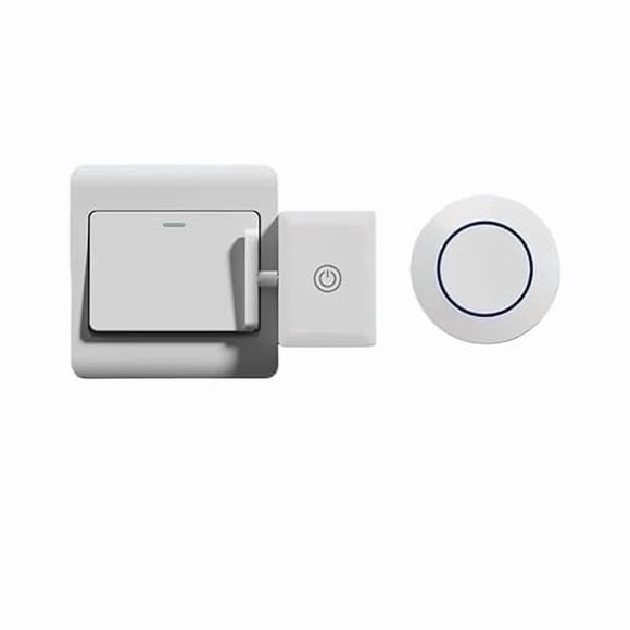Smart Remote Control Switch, Wireless Light Switch for Bedroom Lamp, Remote Control Light Switch for Home, Office, and Bedside Use
