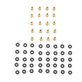 thumbnail image 4 of RC  Ball Joint, Brass Abrasion Resistant 20 Pcs Light Weight RC  Ball Head With Rubber O Ring For Remote Control Car, 4 of 8
