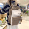 thumbnail image 3 of Junior High School Student Backpack 3-6 Grades Contrast Backpack for Primary School Students and Female Campus, 3 of 5
