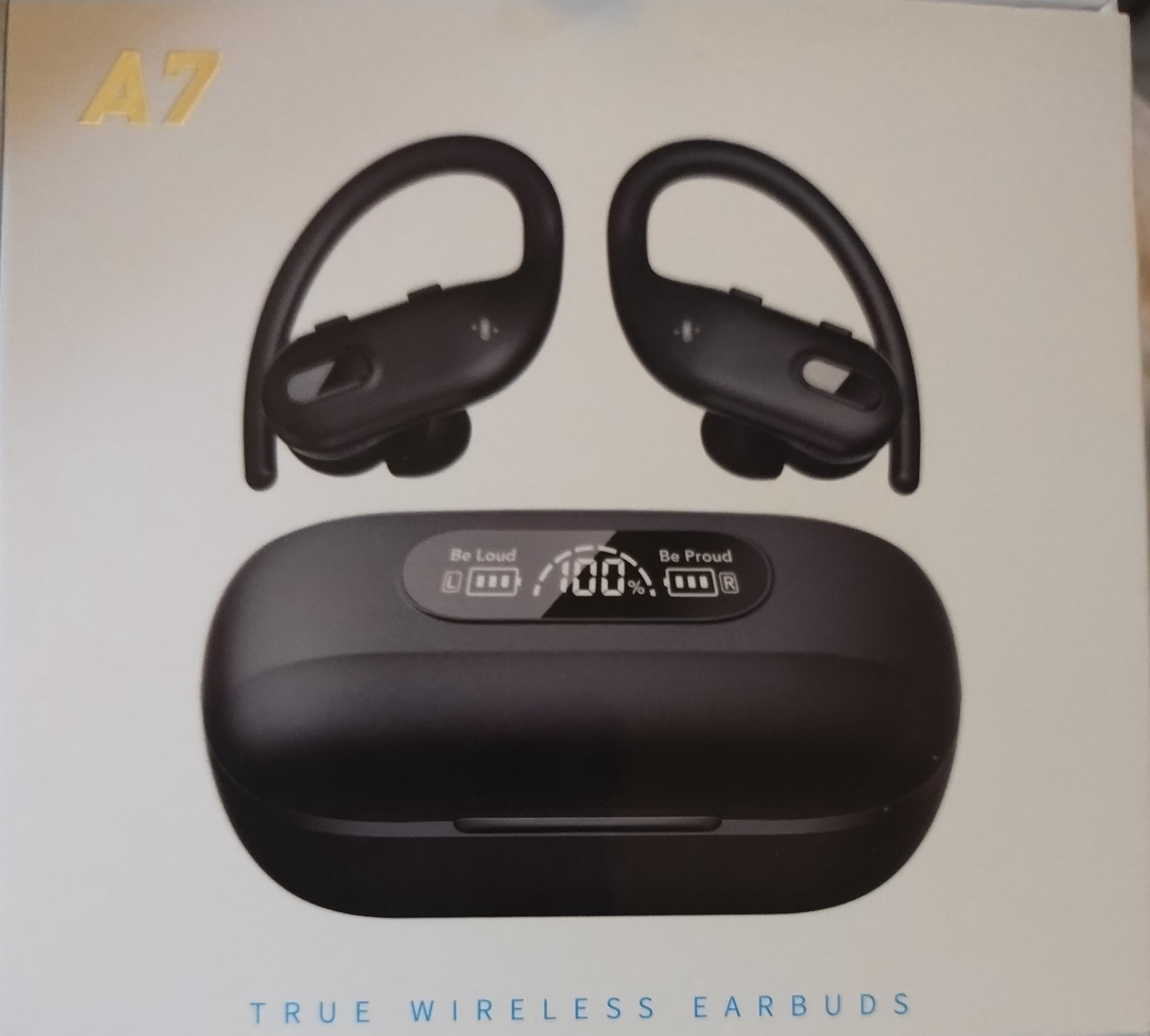 Refurbished A7 True Wireless Earbuds (Black)