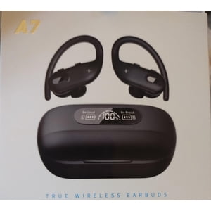 Refurbished A7 True Wireless Earbuds (Black)