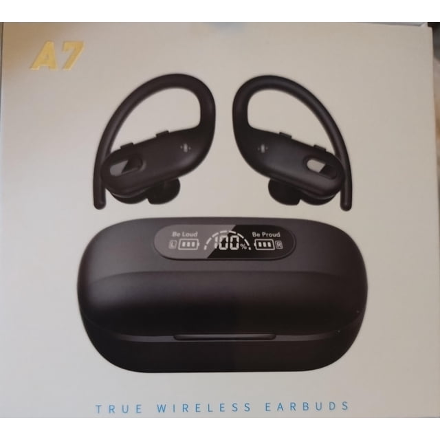 Refurbished A7 True Wireless Earbuds (Black)