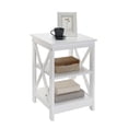 thumbnail image 4 of Convenience Concepts Oxford Table d'Appoint Carrée, Fini Bois Blanc, 4 of 6