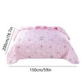 thumbnail image 3 of Bed Blanket Twin Thermal Blanket Bed Breathable Soft Comfortable Blanket For All Season, 3 of 6
