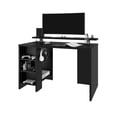 thumbnail image 4 of Bestar Electra 48W Gaming Desk in black, 4 of 7