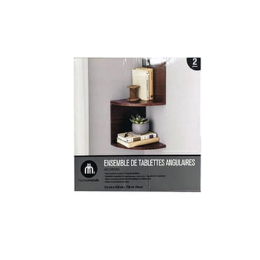 KG Corner Shelf Set - Jacobean MDF