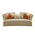 thumbnail image 3 of ACME Canapé Daesha en Bois d'Or Antique, 3 of 5