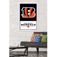 thumbnail image 3 of NFL Cincinnati Bengals - Logo 21 Wall Poster with Magnetic Frame, 22.375" x 34", 3 of 4