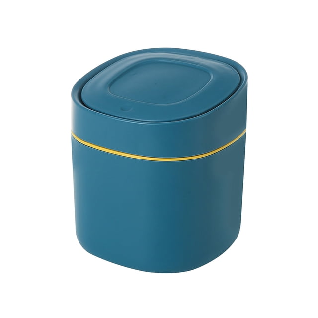 Bathroom Trash Can Mini Trash Can with Lid,Mini Trash Can with Lid,Desktop Mini Trash Can,Countertop Mini Trash Can,Desktop Mini Trash Can,Mini Trash Basket Small Trash Can