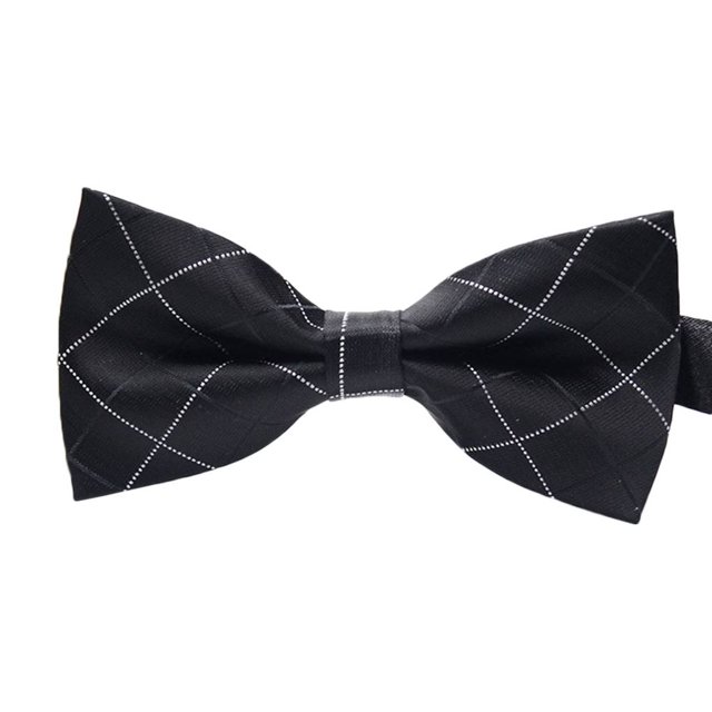 tredstone Men Colorful Pattern Formal Necktie Adult Male Business Meeting Wedding Polyester Yarn Bowtie
