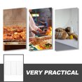 thumbnail image 3 of HAMPPLIES 2Pcs Baking Rack for Oven and Grill Stainless Steel Wire Rack Supports Heavy Weight, 3 of 7