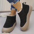 thumbnail image 1 of XIMIN Bottes d'Hiver pour Femmes Bottines de Neige Bottines Chaudes Doublées en Peluche à Enfiler Marche Randonnée Chaussures en Coton Espadrilles à Plateforme Extérieur Antidérapantes Botte Courte en Molleton, 1 of 6