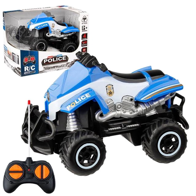 1 43 Mini Simulation Moto Tout-Terrain Électrique Télécommandée Voiture Jouet