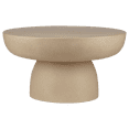 thumbnail image 1 of Bouclair Beige Concrete Effect Coffee Table, 1 of 10